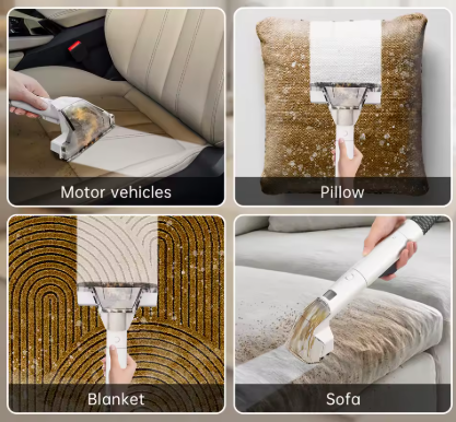 Przenośny odkurzacz piorący 15KPa 600W